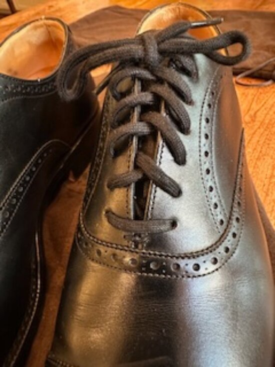 Church\'s Men\'s Toronto Black Leather Lace Ups - UK Size 7.5 main image 13